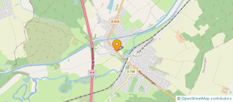 localisation de l'entreprise LADSSAM  HERBITZHEIM