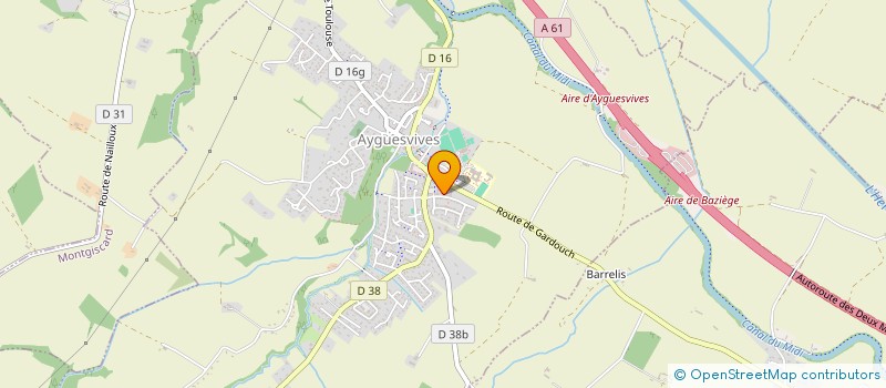 localisation de l'entreprise LADT CONSEIL  AYGUESVIVES