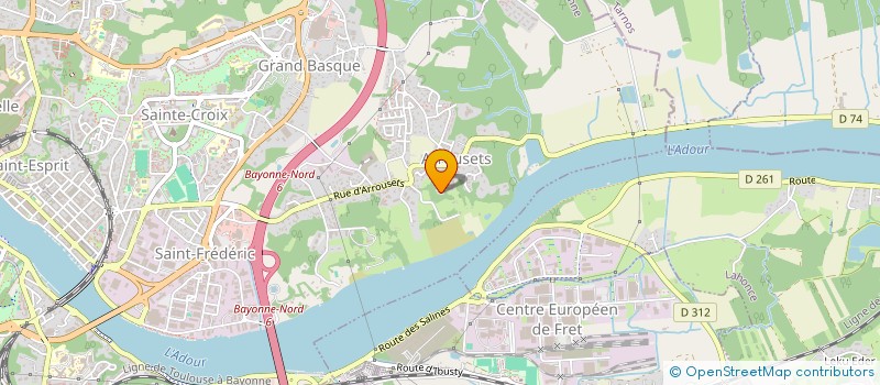 localisation de l'entreprise LADUGUY à BAYONNE