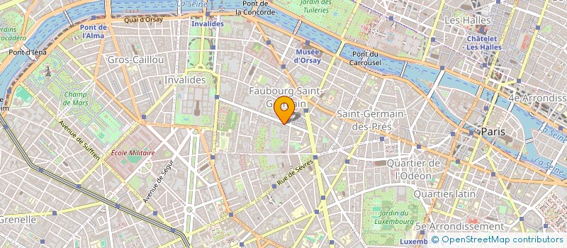 localisation de l'entreprise LADUREE STARS  PARIS