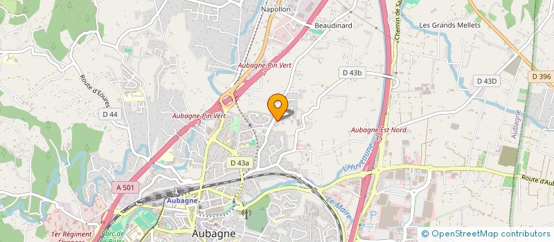 localisation de l'entreprise LADX à AUBAGNE