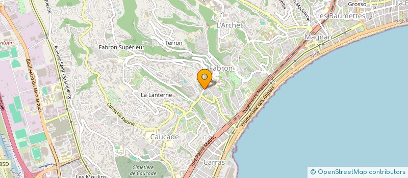 localisation de l'entreprise LADY AND GENTLEMAN à NICE