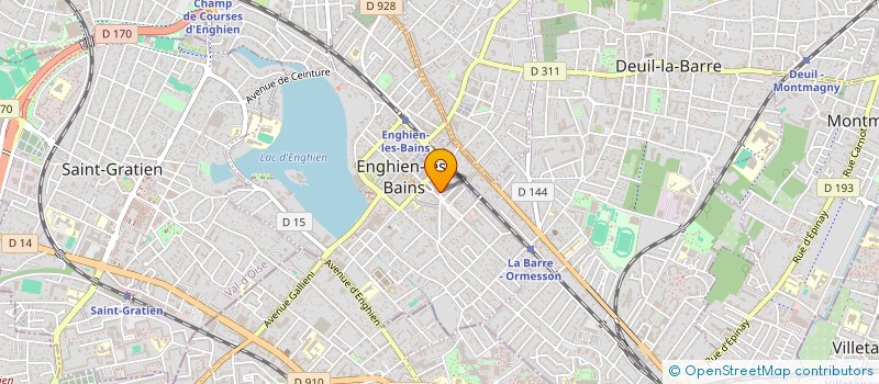 localisation de l'entreprise LADY BELL II  ENGHIEN-LES-BAINS