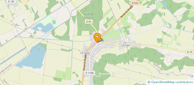 localisation de l'entreprise LADY BELLE  SAINT-SAVIN