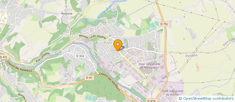 localisation de l'entreprise LADY BRIDE  PONT-EVEQUE