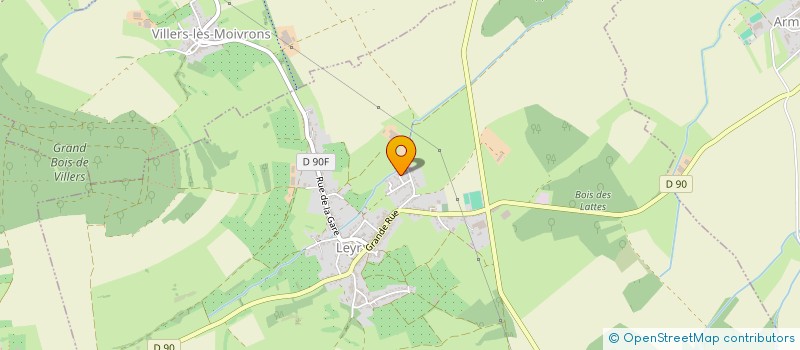 localisation de l'entreprise LADY COQUELICOTS  LEYR