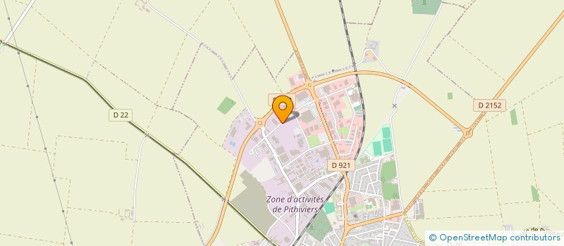 localisation de l'entreprise LADY COQUINE  PITHIVIERS