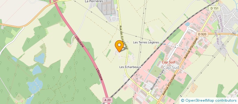 localisation de l'entreprise LADY COQUINE CHATEAUROUX à SAINT-MAUR