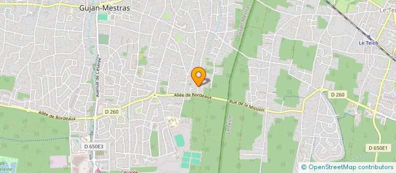 localisation de l'entreprise LADY DRIVER VTC  GUJAN-MESTRAS