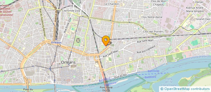 localisation de l'entreprise LADY FILS à ORLEANS