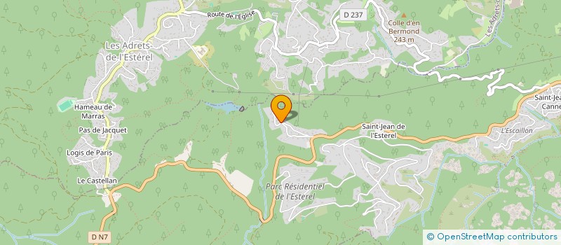 localisation de l'entreprise LADY FITNESS WEAR à FREJUS