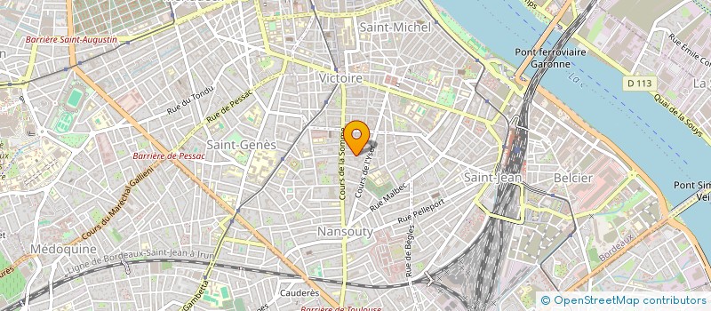 localisation de l'entreprise LADY JO  BORDEAUX