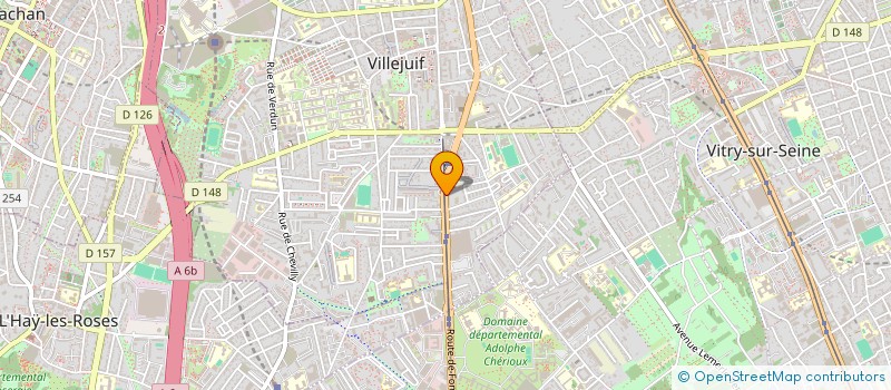 localisation de l'entreprise LADY.LEE CLEANING SERVICE  VILLEJUIF