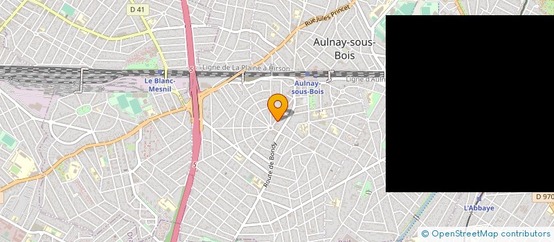 localisation de l'entreprise LADY LORD à AULNAY-SOUS-BOIS