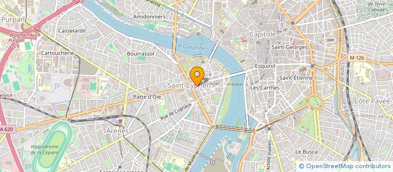 localisation de l'entreprise LADY N à TOULOUSE