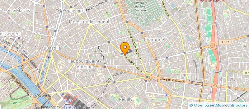 localisation de l'entreprise LADY NAILS à PARIS