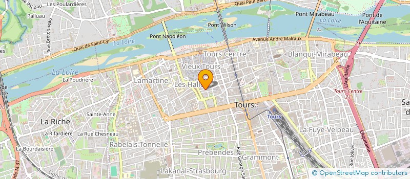 localisation de l'entreprise LADY RHEA  TOURS