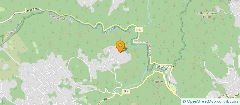 localisation de l'entreprise LADY RINA YACHTING  ROQUEFORT-LES-PINS