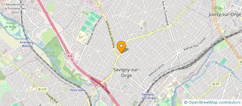 localisation de l'entreprise LADY S ACTION à SAVIGNY-SUR-ORGE