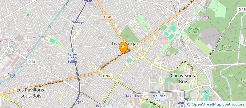 localisation de l'entreprise LADY'S PALACE à LIVRY-GARGAN