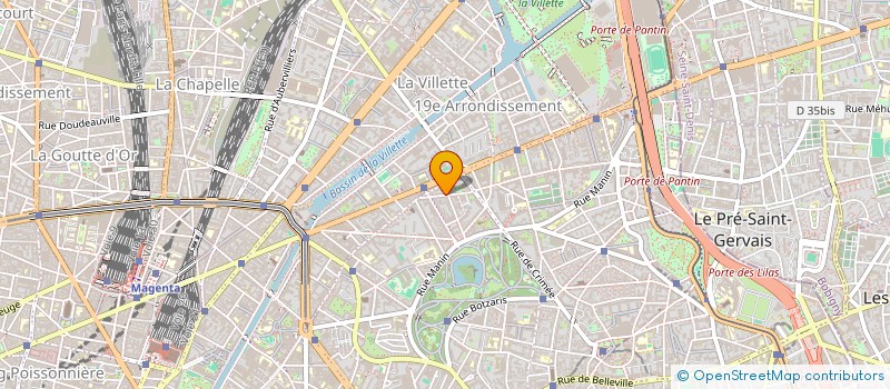 localisation de l'entreprise LADY'S SHOP  PARIS