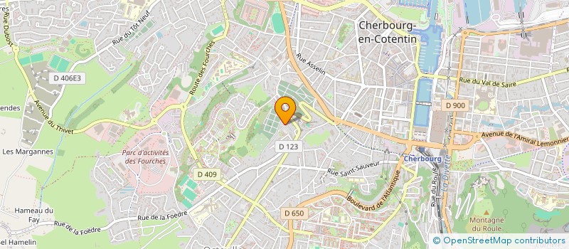 localisation de l'entreprise LADY'S SHOP  CHERBOURG-EN-COTENTIN