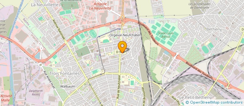 localisation de l'entreprise LADY SPARKLING AND THE BLACK SHEEPS - LSBS MUSIQUE  REIMS