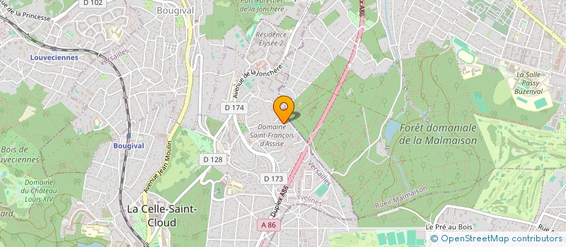 localisation de l'entreprise LADY'SVTC  LA CELLE-SAINT-CLOUD