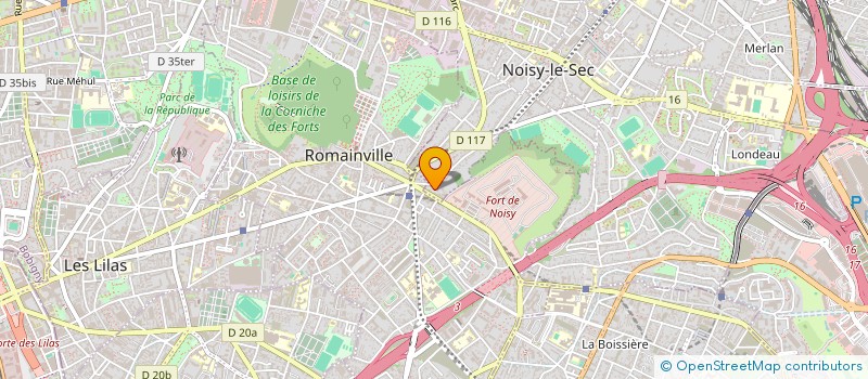 localisation de l'entreprise LADY SWIM à NOISY-LE-SEC