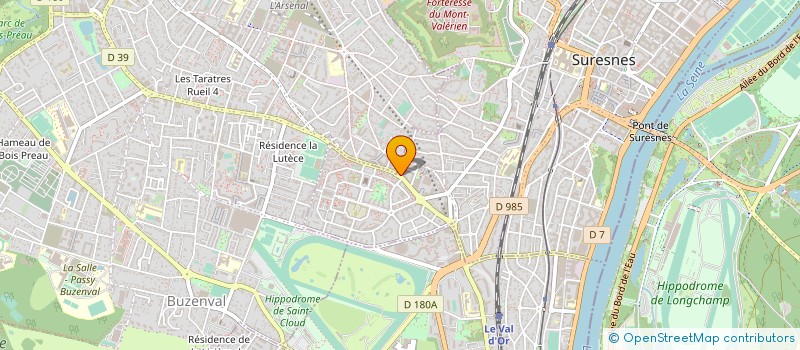 localisation de l'entreprise LADY TONIC à SURESNES