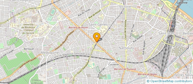 localisation de l'entreprise LADYBIRD à BORDEAUX