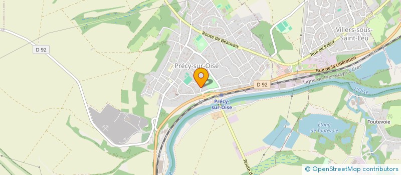 localisation de l'entreprise LADYBIRD  PRECY-SUR-OISE