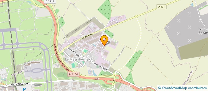 localisation de l'entreprise LADYBIRD CLEANING SERVICES  LE MESNIL-AMELOT