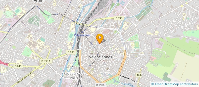 localisation de l'entreprise LADYSR  VALENCIENNES