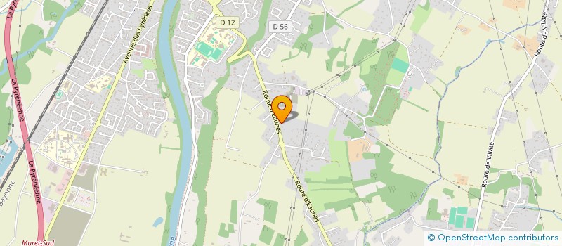 localisation de l'entreprise LAEC à MURET