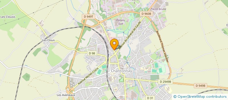 localisation de l'entreprise LAEDIMAMA  CHANTONNAY