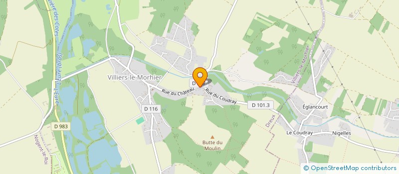 localisation de l'entreprise LAEEL à VILLIERS-LE-MORHIER