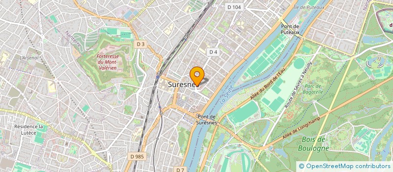 localisation de l'entreprise LAEFLO à SURESNES
