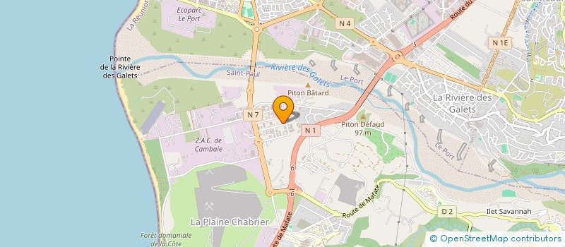 localisation de l'entreprise LAEGUISIM à SAINT-PAUL