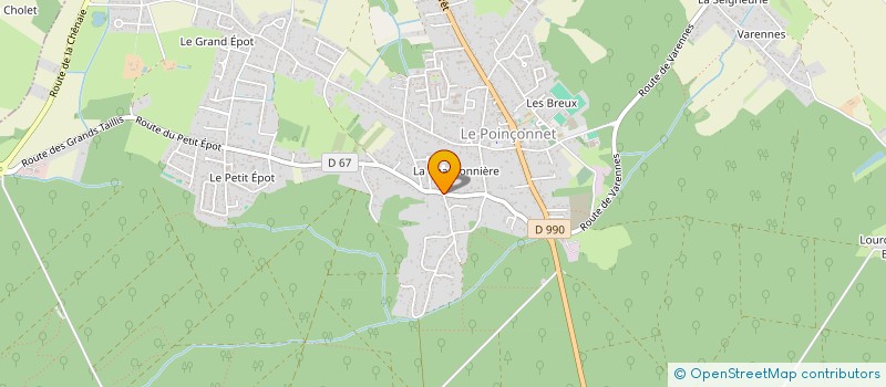 localisation de l'entreprise LAEL IMMO à LE POINCONNET