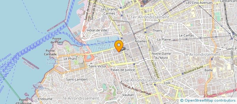 localisation de l'entreprise LAELA TAZI WEBDESIGNER à MARSEILLE