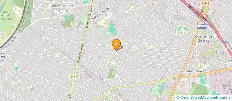 localisation de l'entreprise LAELIA COIFFURE  MORSANG-SUR-ORGE