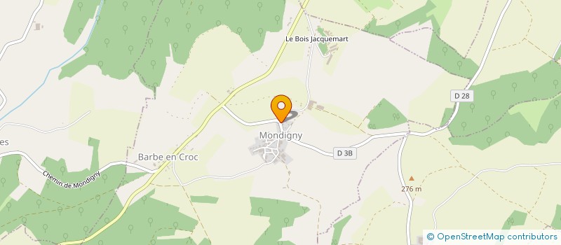 localisation de l'entreprise LAELUSY  MONDIGNY