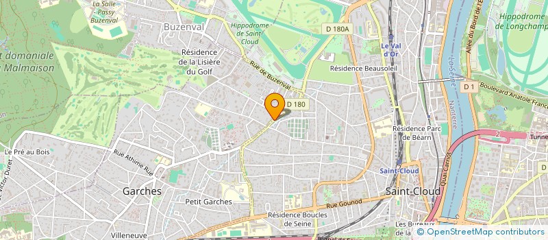 localisation de l'entreprise LAENNEC NORMANDIE à GARCHES