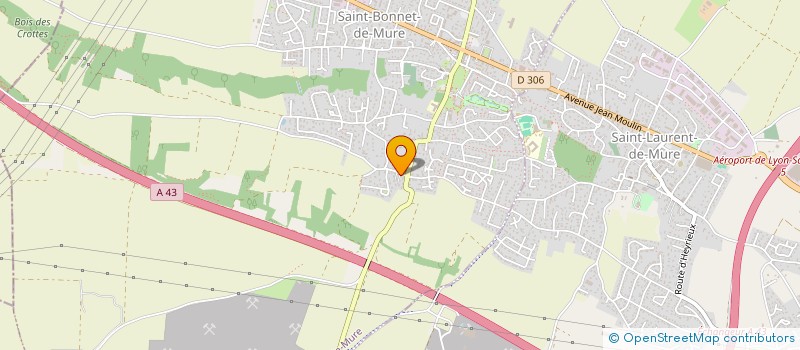 localisation de l'entreprise LAENPA  SAINT-BONNET-DE-MURE