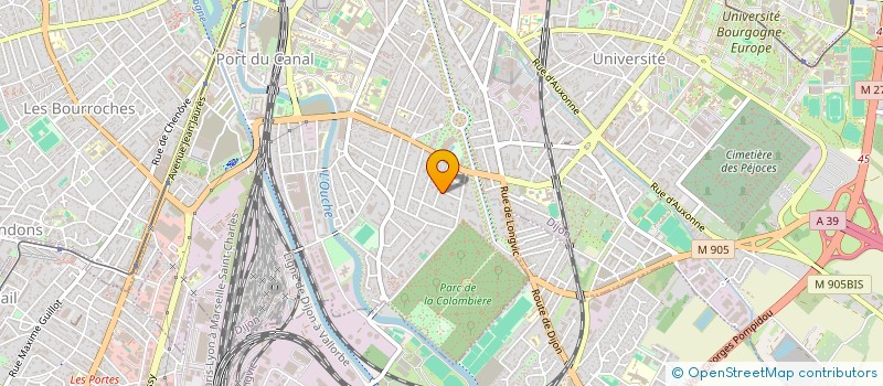 localisation de l'entreprise LAER IMMO à DIJON