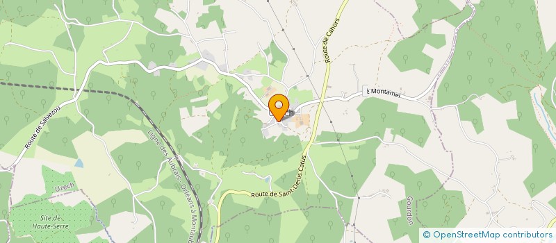 localisation de l'entreprise LAERADR  UZECH