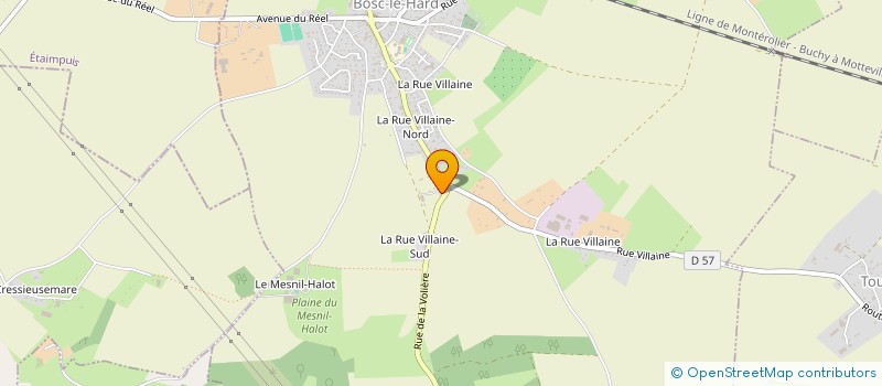 localisation de l'entreprise LAETICARO  BOSC-LE-HARD