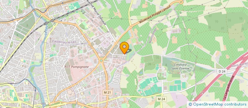 localisation de l'entreprise LAETICIA YINDA BALEGUEL à CASTELNAU-LE-LEZ