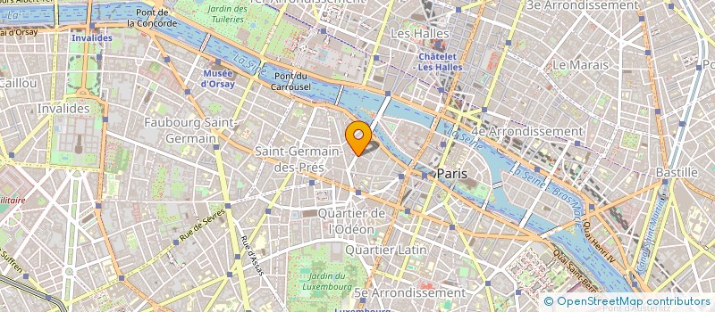 localisation de l'entreprise LAETINA à PARIS